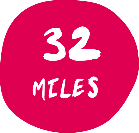 32 miles