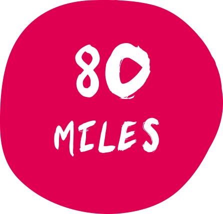 82 miles