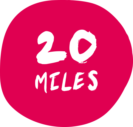20 miles
